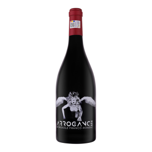 Vin DFR Arrogance Rosu 0.75L - Vin Roșu, Sec, soi Fetească Neagră, Merlot - Dealu Mare - Crama Noastra