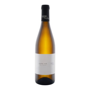 Vin 1000 de Chipuri Cupaj Alb 0.75L - Vin Alb, Sec, soi Chardonnay, Fetească Albă, Muscat Ottonel, Riesling Italian, Sauvignon Blanc - Dealu Mare - Crama Noastra