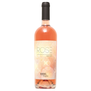 Vin 1000 de Chipuri Rose 0.75L - Vin Rose, Sec, soi Pinot Noir, România - Dealu Mare - Crama Noastra
