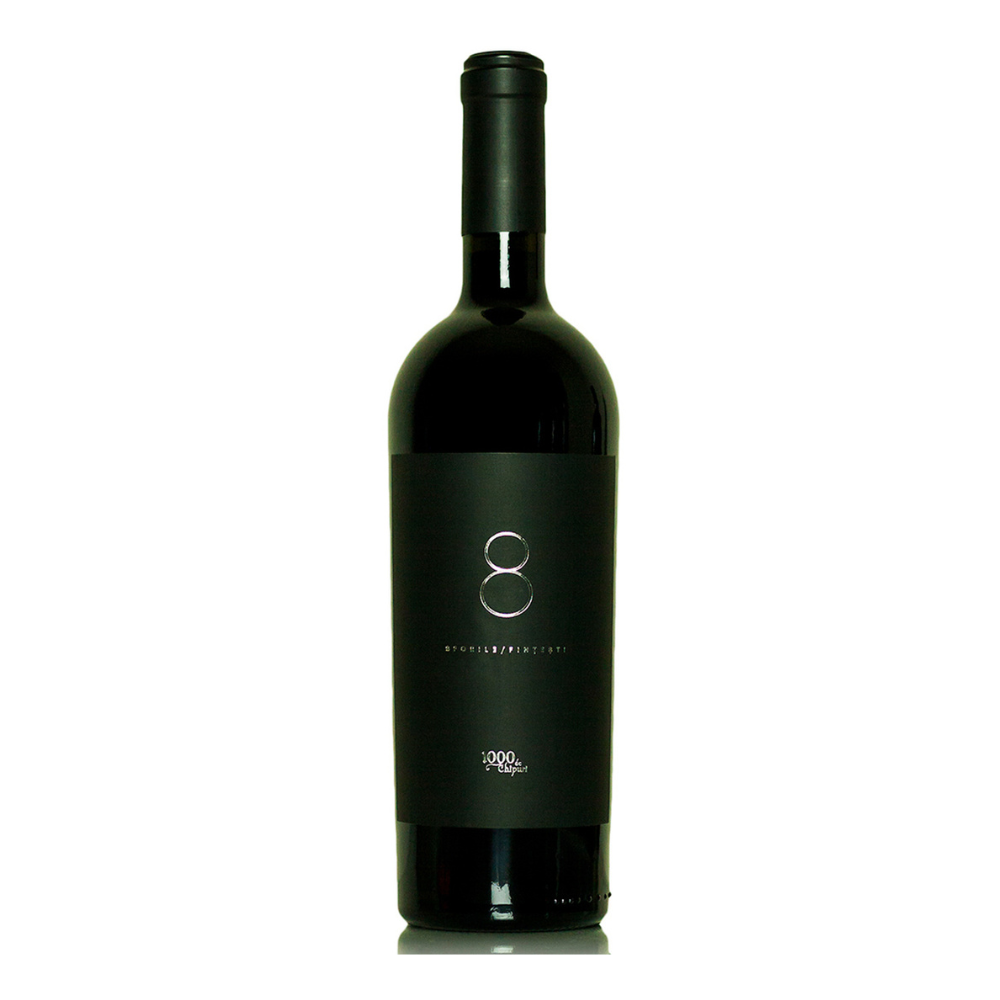 Vin 1000 de Chipuri Sforile Fintesti 8 0.75L - Vin Roșu, Sec, soi Syrah, România - Dealu Mare - Crama Noastra