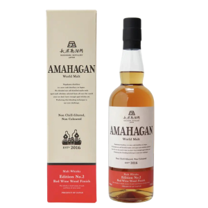 Whisky Amahagan Edition No. 2 Red Wine Wood Finish 0.7L