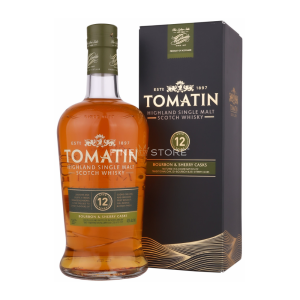Tomatin 12YO Highland Single Malt Scotch Whisky 1 L